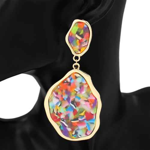 E2514 | Freeform Drop Earrings | KE1154