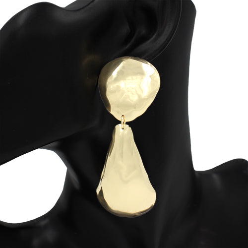 E2570 | Sculptural Metal Earrings | KE1188