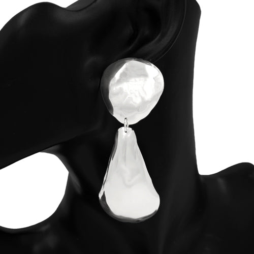 E2570 | Sculptural Metal Earrings | KE1188