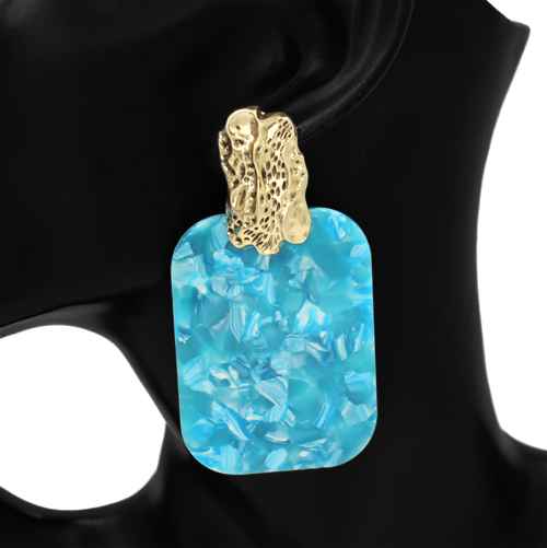 E2516 | Marbled Drop Earrings | KE1217