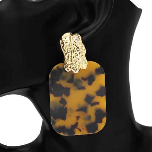 E2516 | Marbled Drop Earrings | KE1217