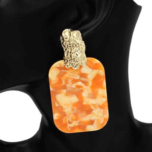E2516 | Marbled Drop Earrings | KE1217