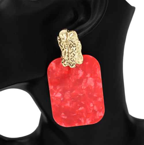 E2516 | Marbled Drop Earrings | KE1217