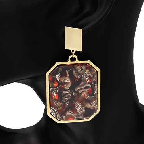 Bold Geometric Dangle Earrings | E2612