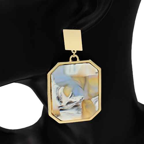 Bold Geometric Dangle Earrings | E2612