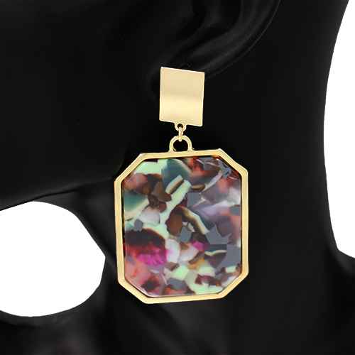 Bold Geometric Dangle Earrings | E2612