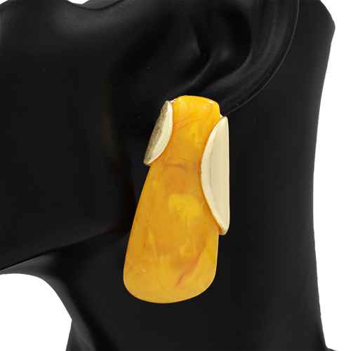 Sculptural Resin Earrings | E2627