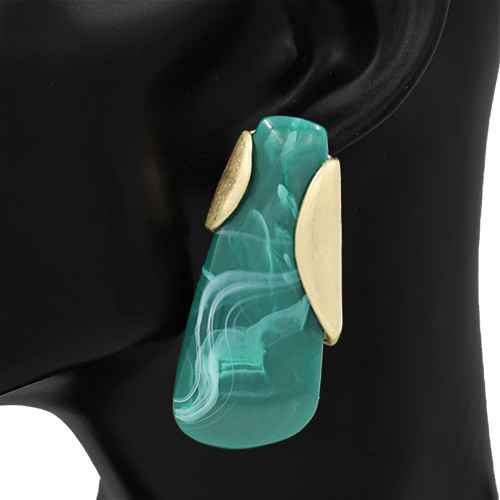 Sculptural Resin Earrings | E2627