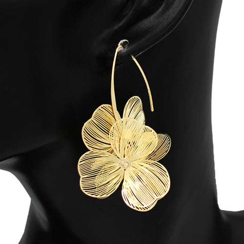 E2302 | Chic Floral Statement Earrings | KE2747