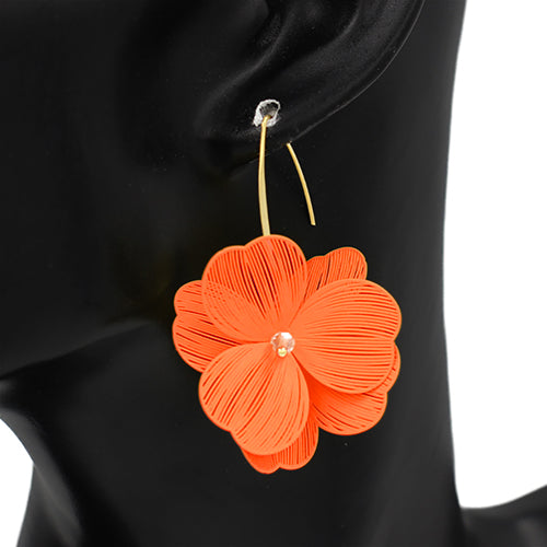 E2302 | Chic Floral Statement Earrings | KE2747