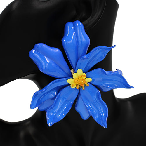 E1546 KE2870 Flower Drop Earrings