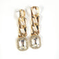 E1728 KE4138 Chain Dangle Earrings