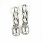 E1728 KE4138 Chain Dangle Earrings