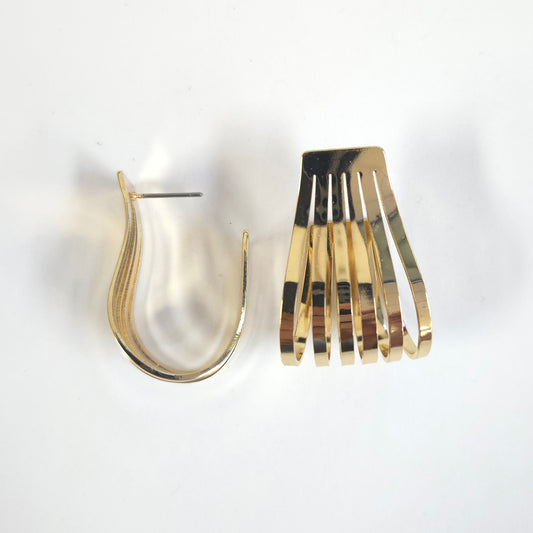 E1711 KE4326 Drop Post Earrings