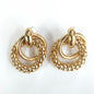 E1664 KE5180 Drop Post Earrings