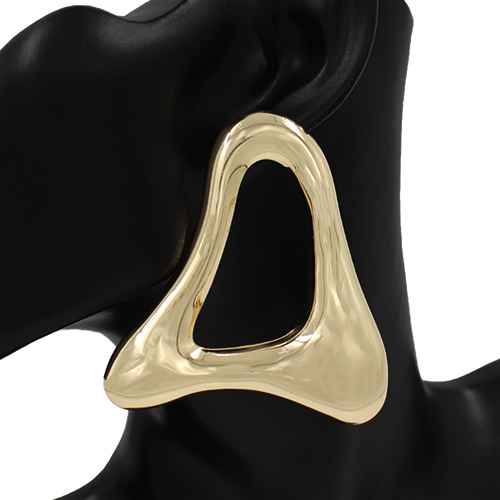 Organic Triangle Drop Earrings | E2651