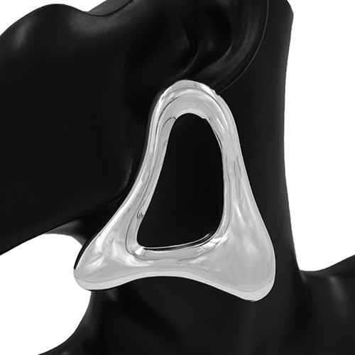 Organic Triangle Drop Earrings | E2651