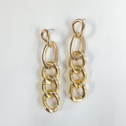 E1687 KE7379 Chain Dangle Earrings