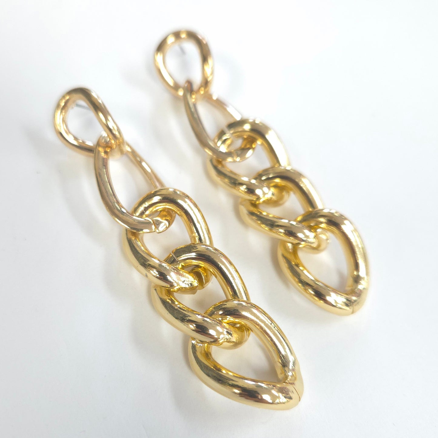 E1687 KE7379 Chain Dangle Earrings