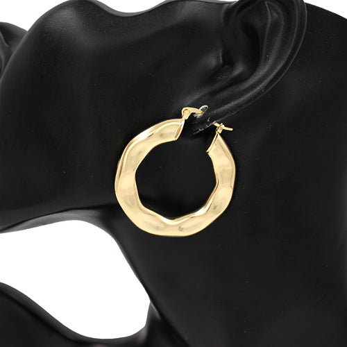 E2576 | Sculptural Hoop Earrings | KE7423-40