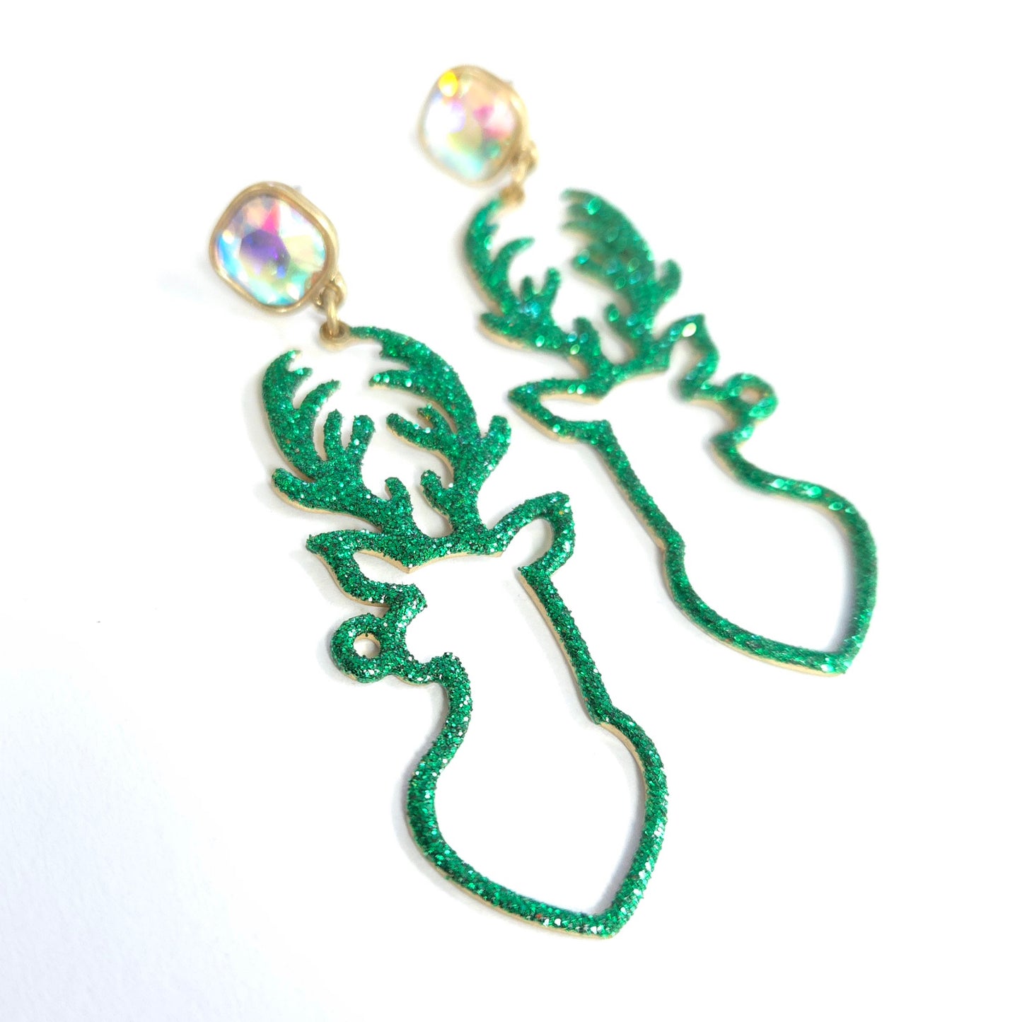 E1657 KE7927 Christmas Earrings