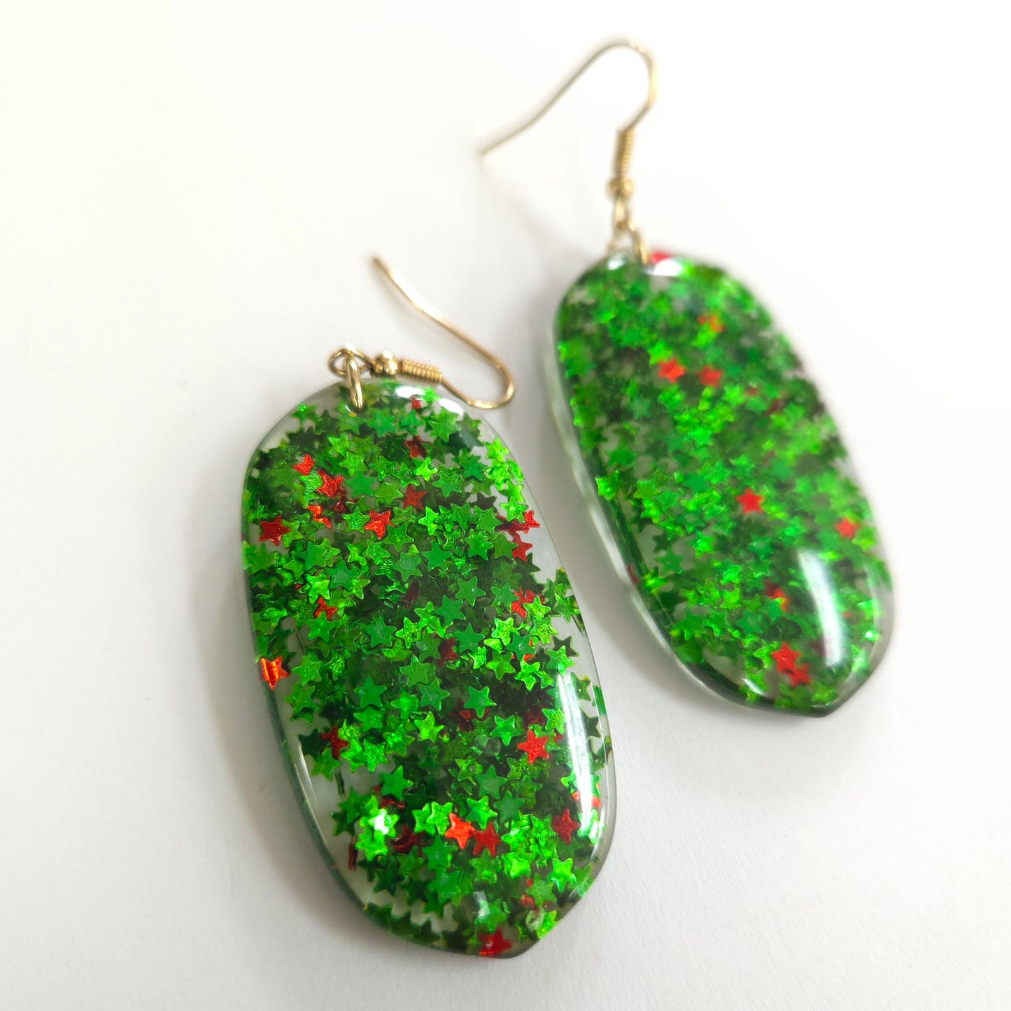 E1624 KE8475 Christmas Earrings