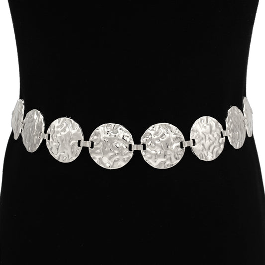 BL1038 | Textured Disc Chain Belt | KM1373