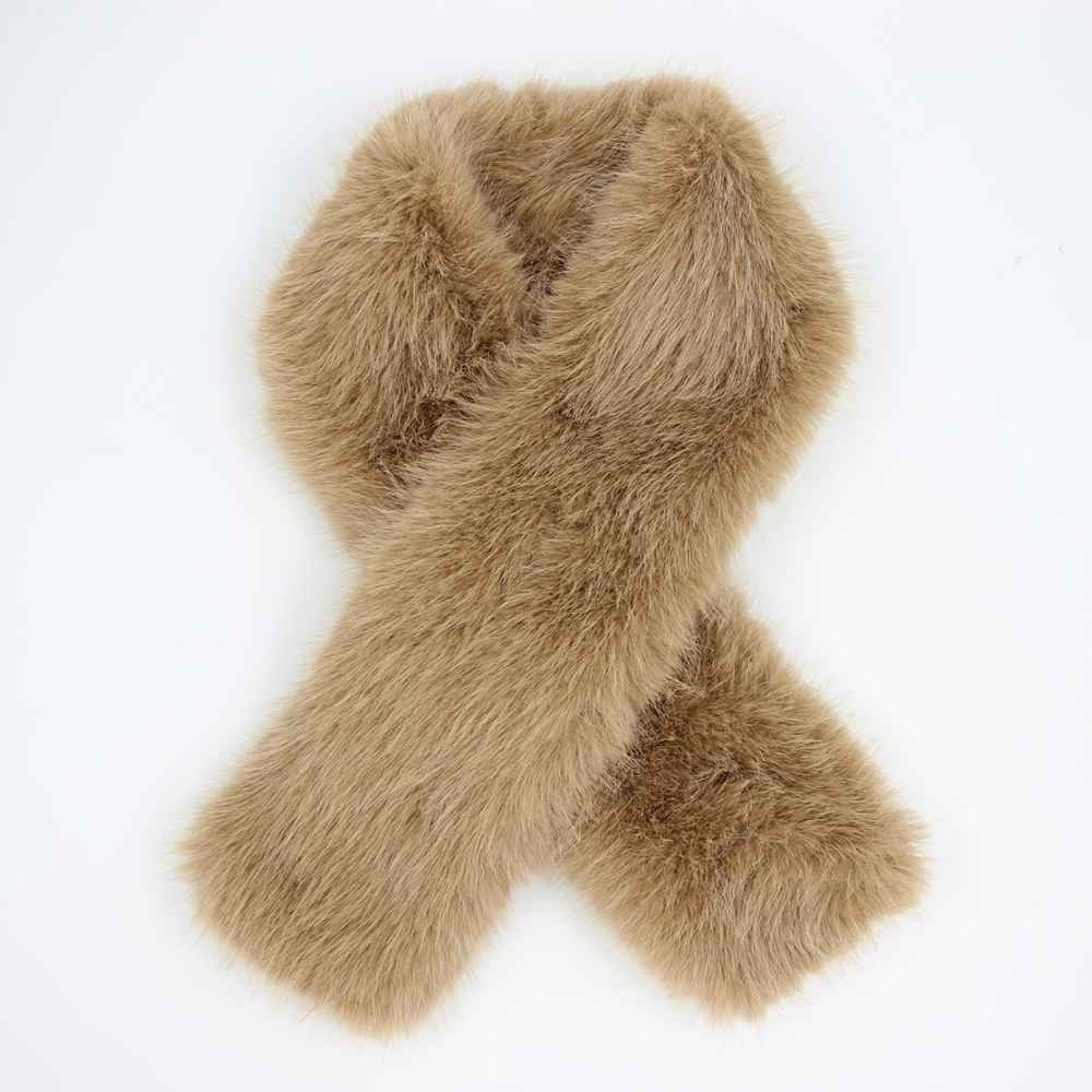 Plush Fur Collar Scarf | S0047