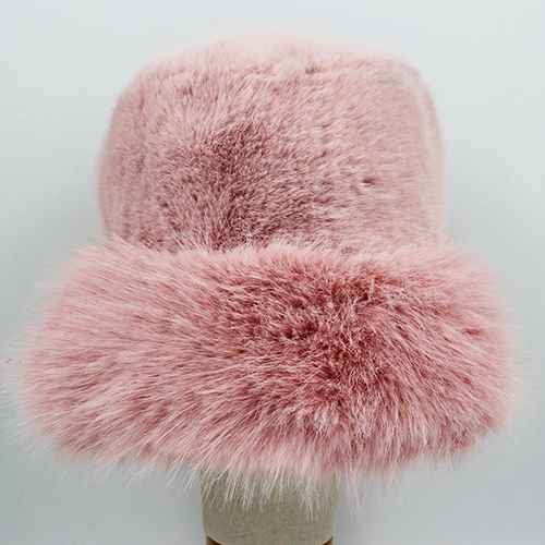 Cozy Fur Bucket Hat | HT0160