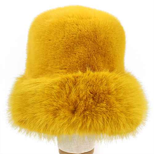 Cozy Fur Bucket Hat | HT0160