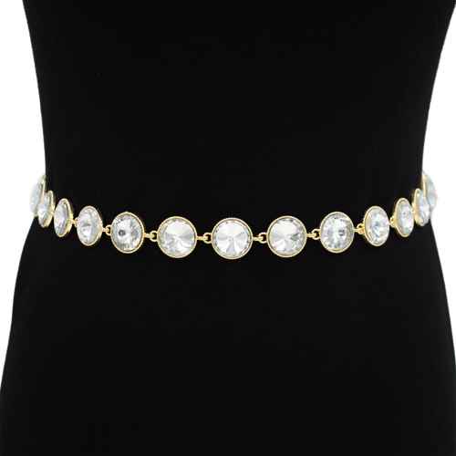 Crystal Link Waist Belt | BL1047