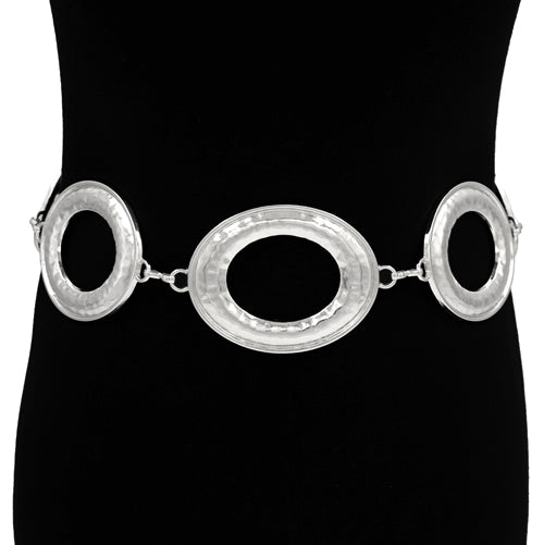 BL1051 | Hammered Oval Link Belt | KM1709