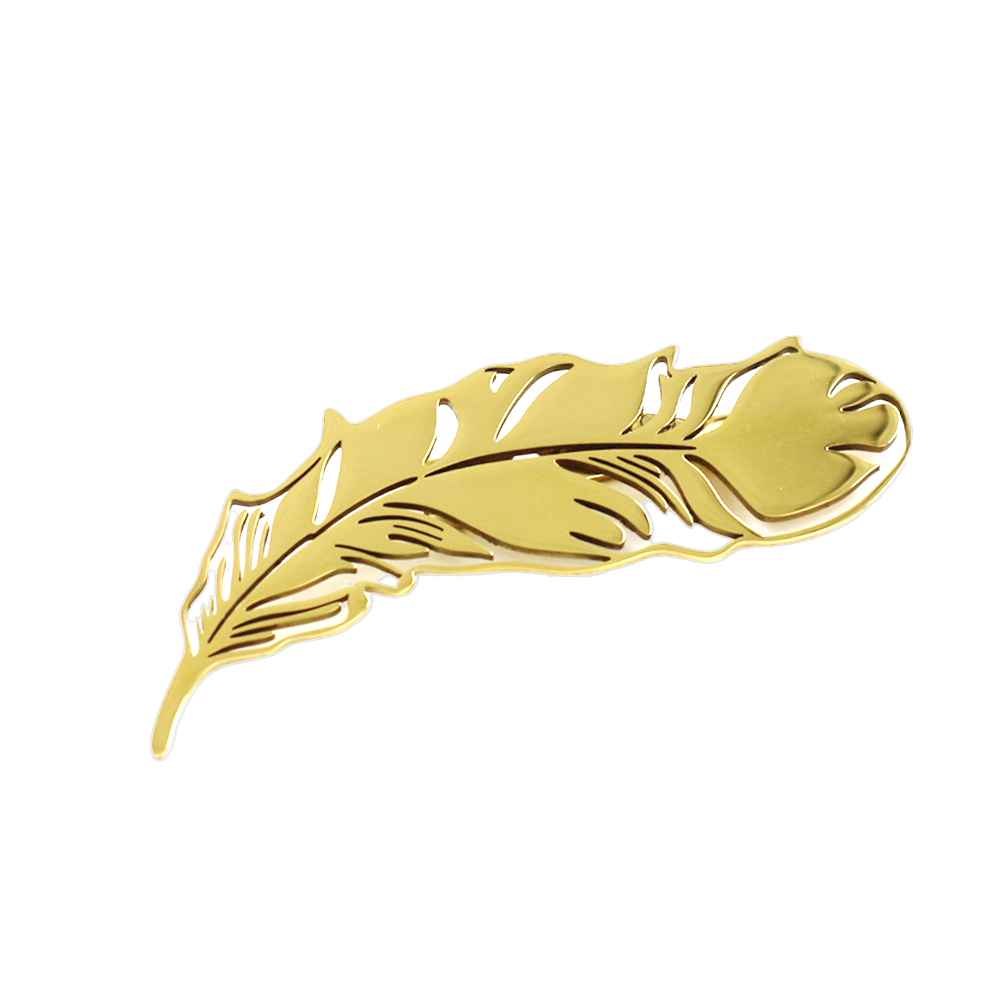 Elegant Feather Brooch | BR0473