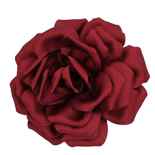 Oversized Fabric Rose Brooch | BR0503