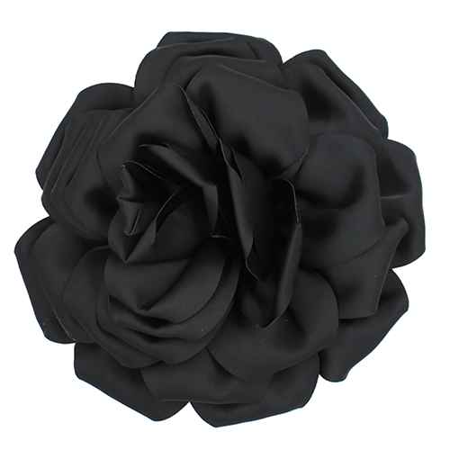 Oversized Fabric Rose Brooch | BR0503