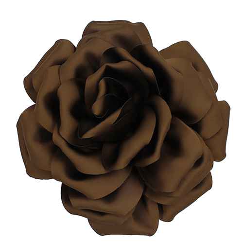 Oversized Fabric Rose Brooch | BR0503