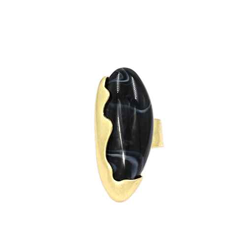 R0119 | Bold Oval Acrylic Ring | KR2137