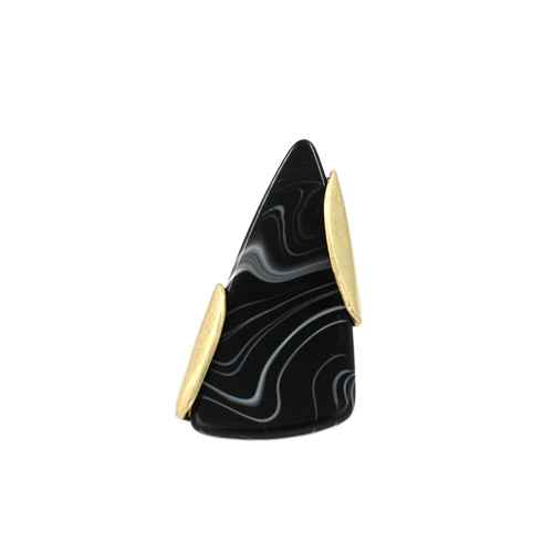 R0111 | Abstract Resin Statement Ring | KR2184