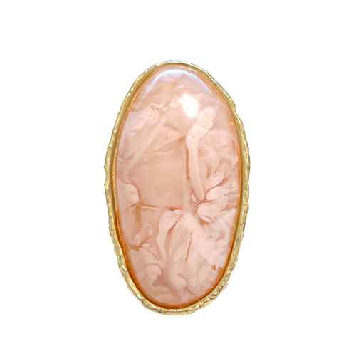 R0116 | Oval Resin Statement Ring | KR2186