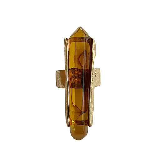 Elongated Stone Ring | R0147