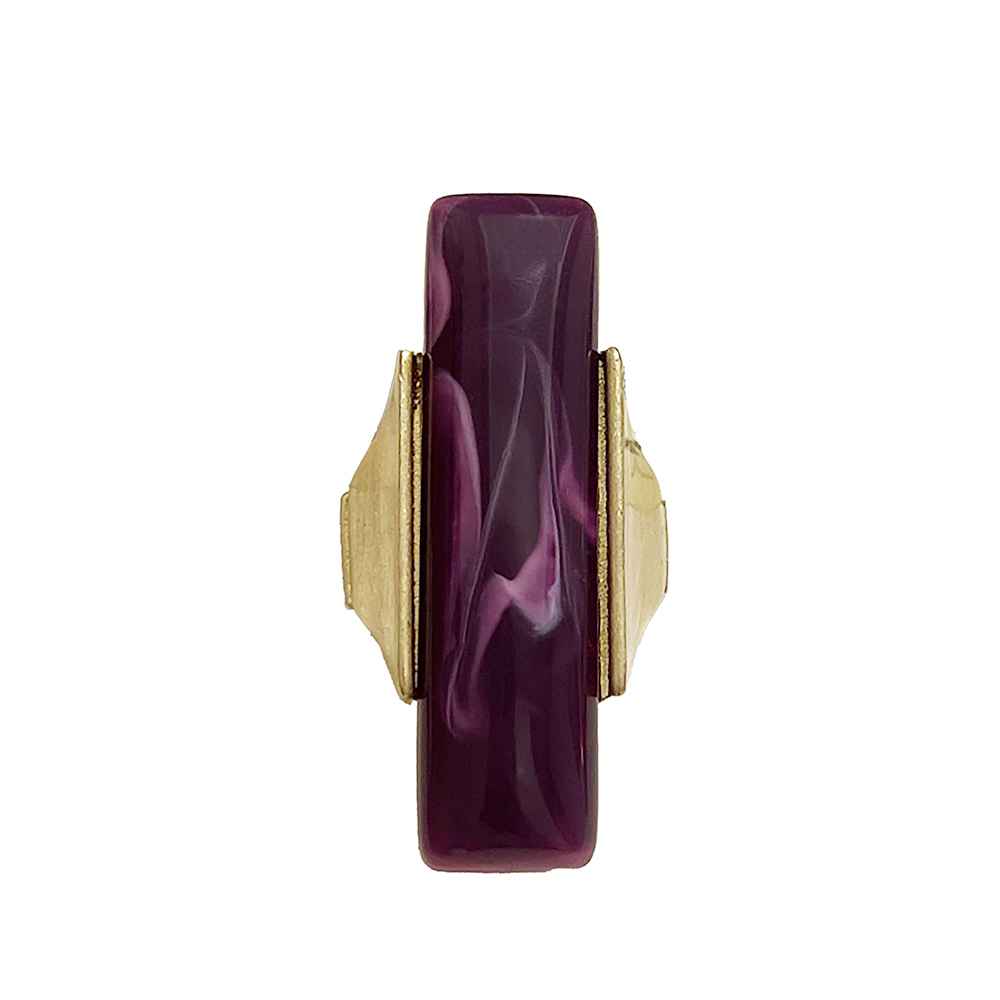 Rectangular Stone Cocktail Ring | R0148