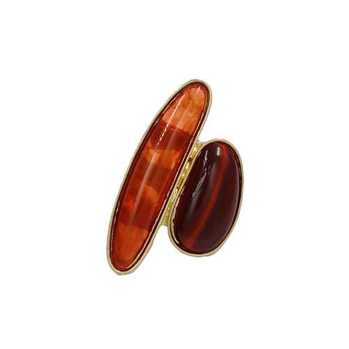 Asymmetrical Stone Ring | R0152