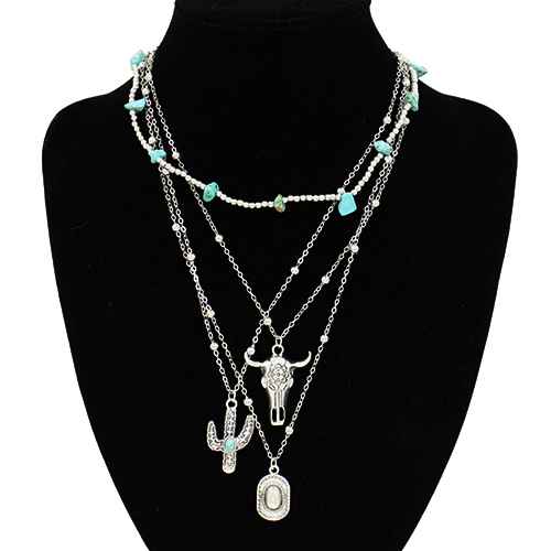 N0648 KS2203 Western Pendant Necklaces