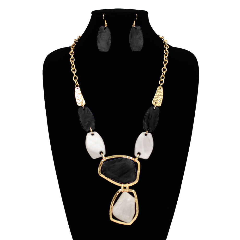 N5279 | Layered Pendant Necklace Set | KS2267
