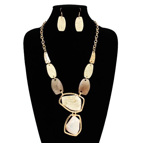 N5279 | Layered Pendant Necklace Set | KS2267