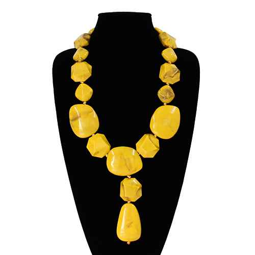Chunky Bead Statement Necklace | N5413