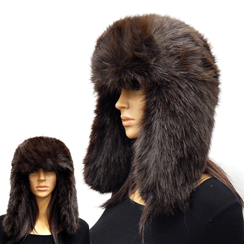 Fuzzy Winter Trapper Hat | HT0166