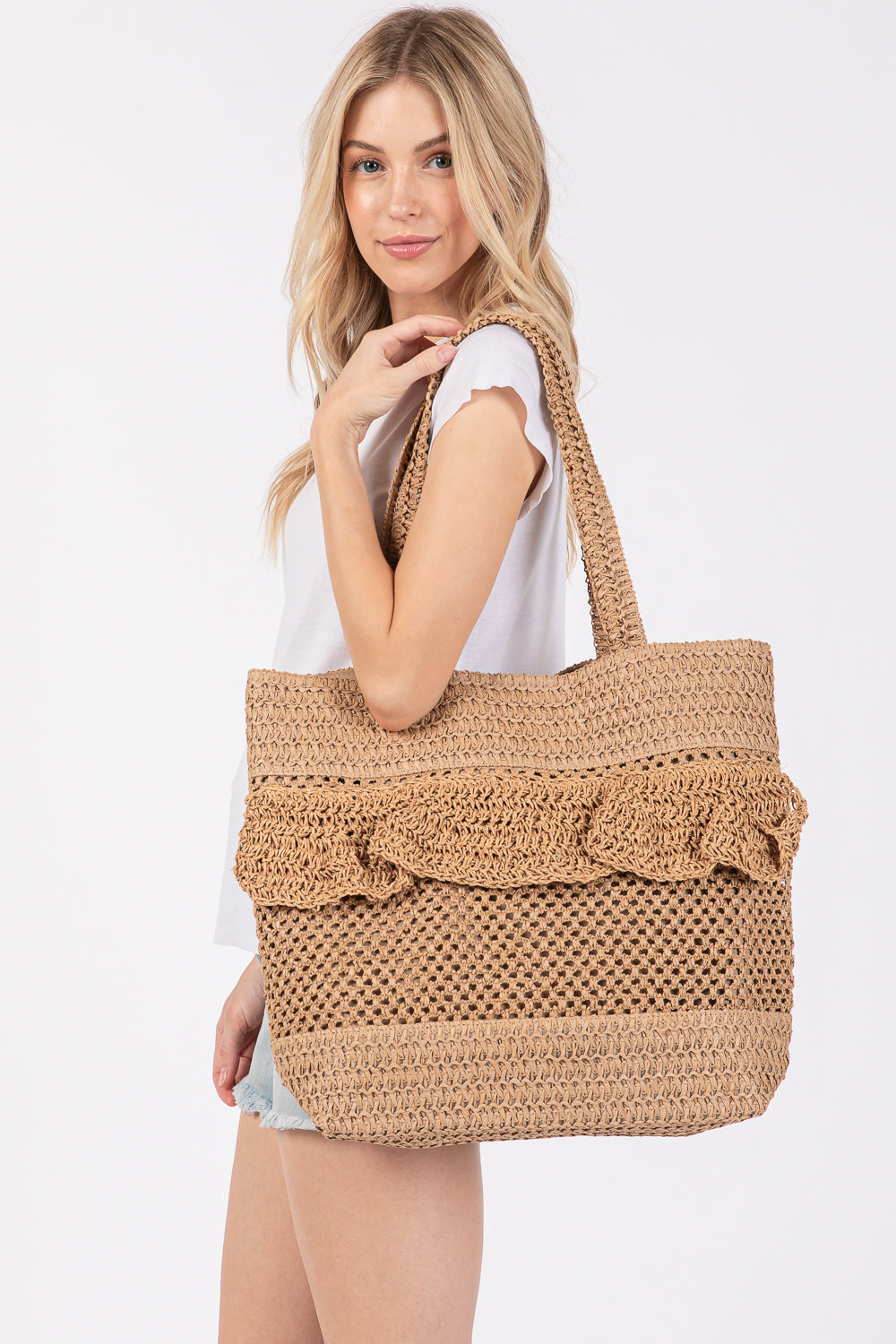 P0022 | Beach-Ready Woven Tote | MB0272