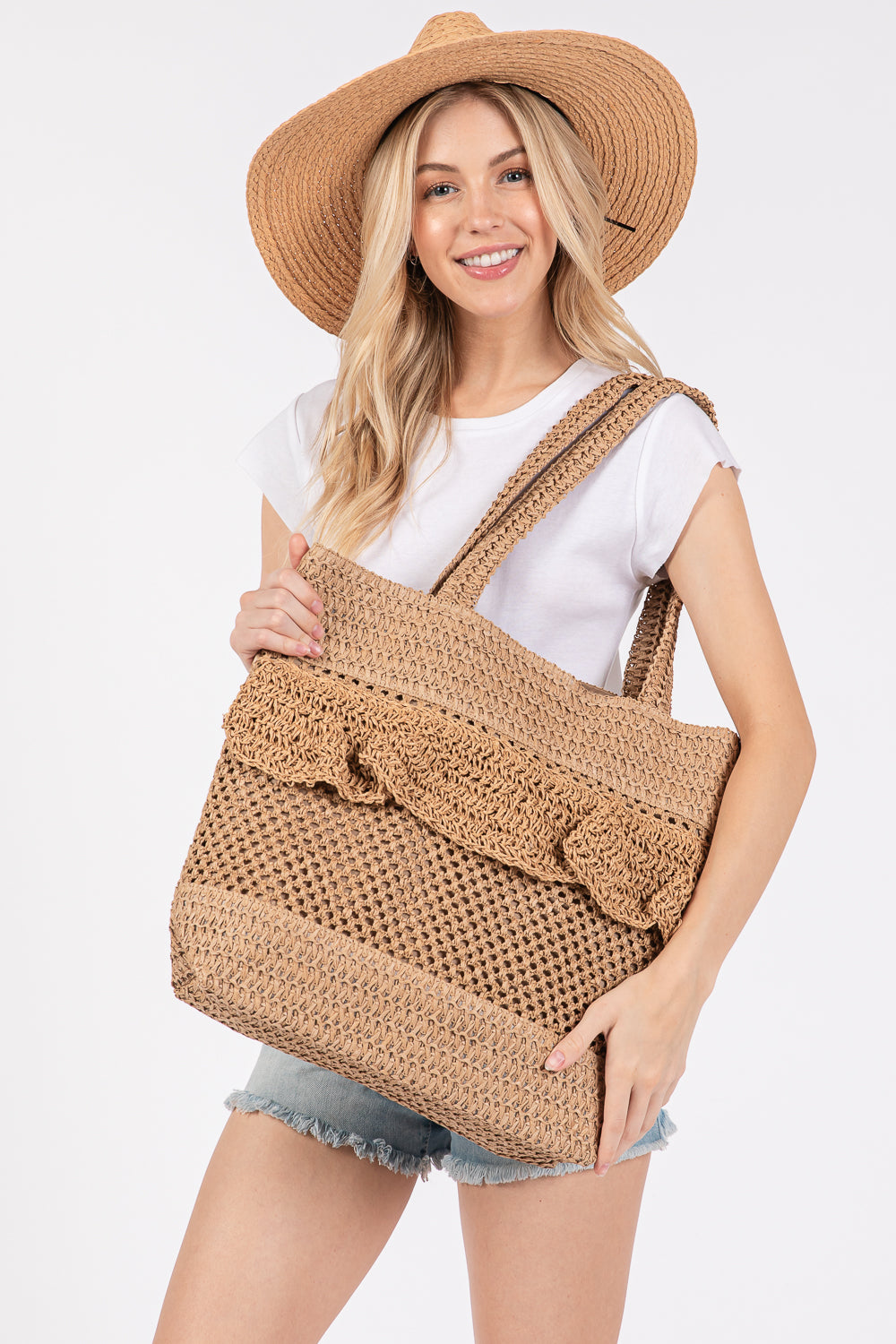 P0022 | Beach-Ready Woven Tote | MB0272