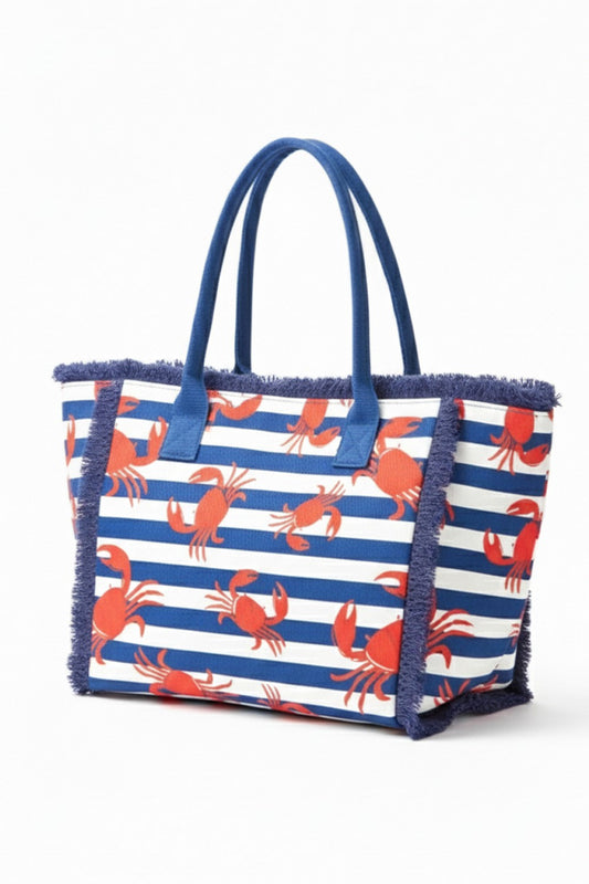 P0027| Crab Tote Bag| MB0336